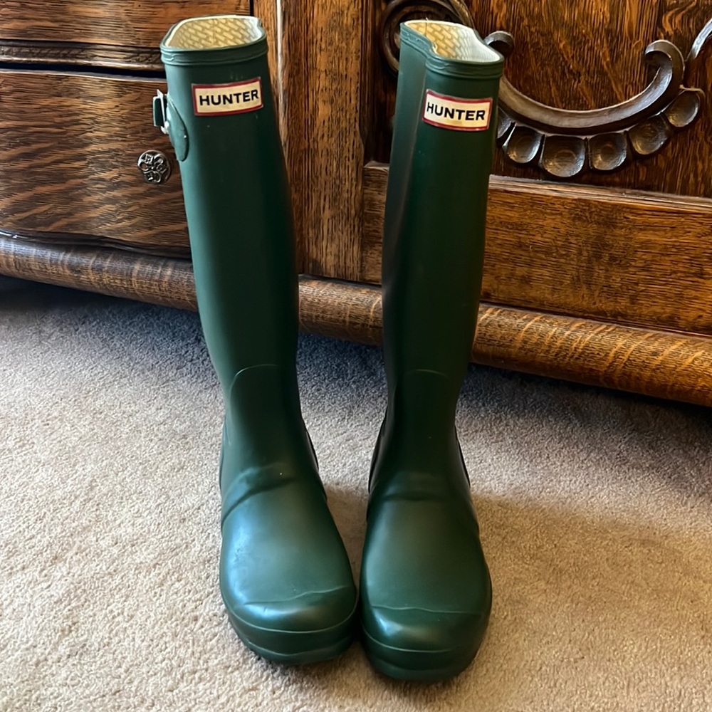 Hunter rain boots